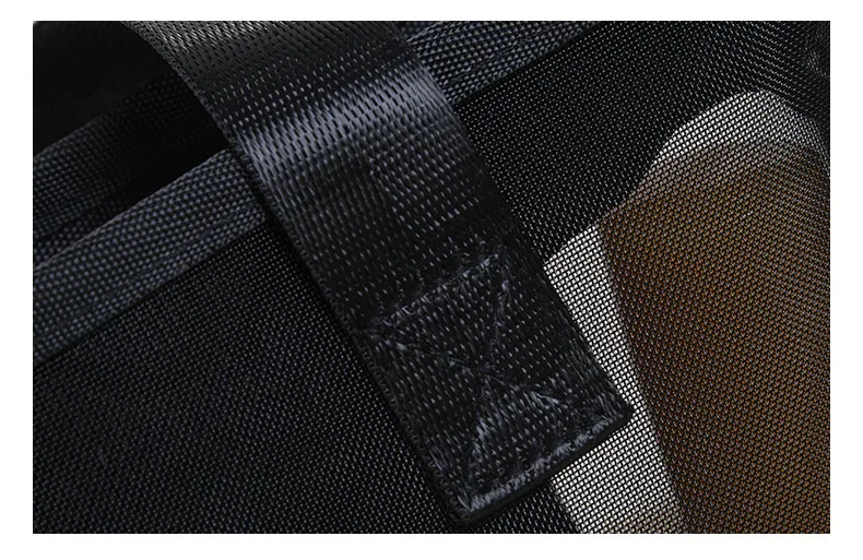 Xianghui Wholesale New High Capacity Black Small Mesh Cosmetic Bag