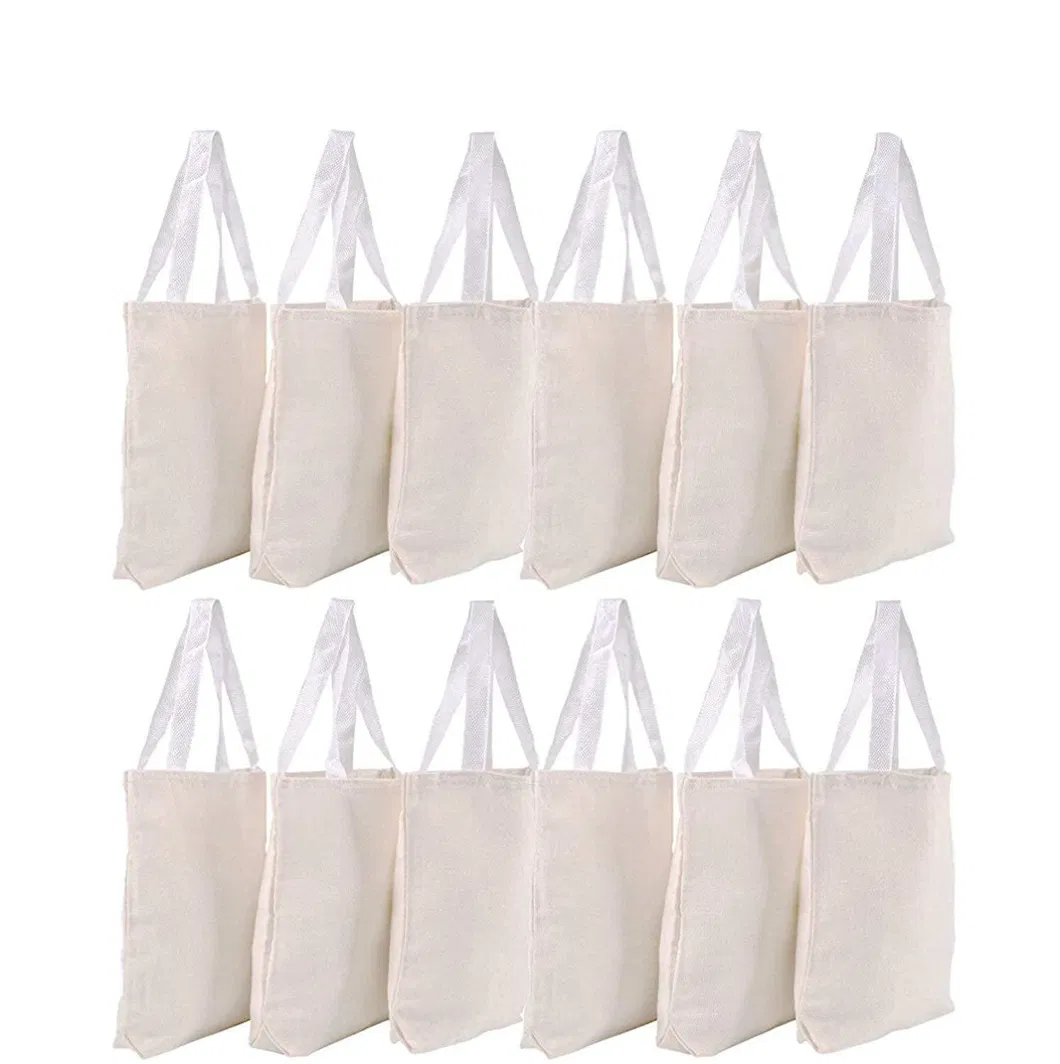 Xianghui Eco Friendly Cotton Canvas Shopping Tote Bag Reusable Shopping Bags