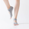 Xianghui New Style Cotton Antislip Pilates Sport Women Finger Five-Toe Yoga Socks