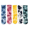 Xianghui Professional Non-Slip Tie Dye Indoor Yoga Crew Socks with Terry