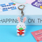 Xianghui Fashion Cute Rabbit Animal Pattern Custom Design Acrylic Keychain