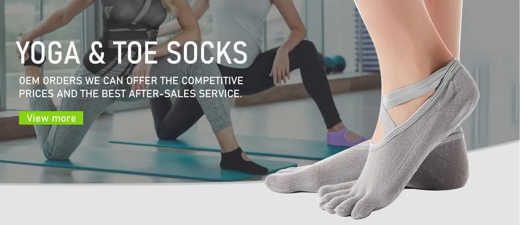 Xianghui Professional Cotton Sweat Absorption Four Seasons Exercise Fitness Anti-Slip Breathable Short Yoga Socks