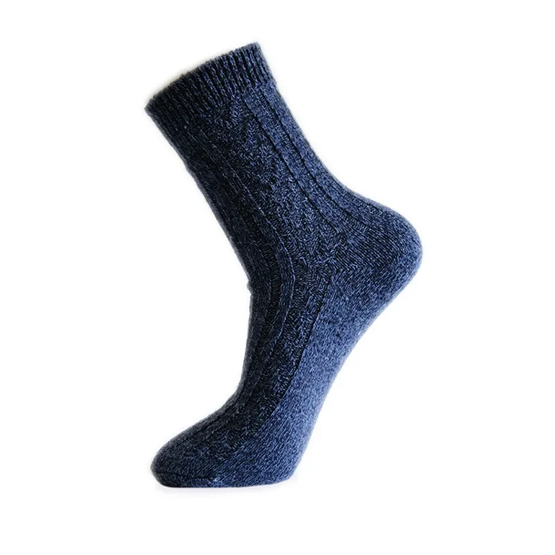Xianghui Can Custom Logo Thick Warm Quality Custom Men Merino Wool Socks