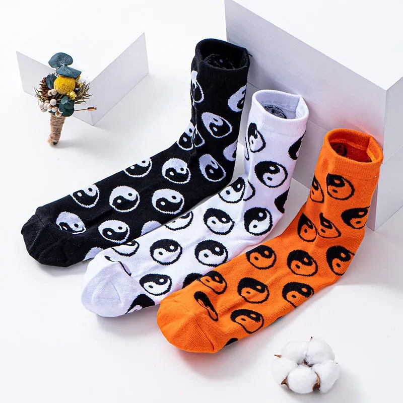 Xianghui Wholesale Can Custom Logo Printing Cotton Print Men Unisex Socks