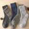 Xianghui Thick and Fleece Warm Hosiery Vintage Towel Stocking Socks for Men