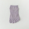 Xianghui Wholesale Pilates Cotton Solid Color Sport Ankle Socks High Elastic Non-Slip Toe Socks