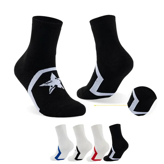 Xianghui Outside Basketball Thick Quick Dry Custom Logo Sport Socks for Men