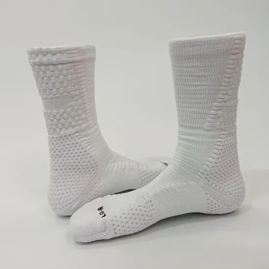 Wholesale Athletic Terry Thick Running Crew Men Basketball Maga Brand Sport Socks