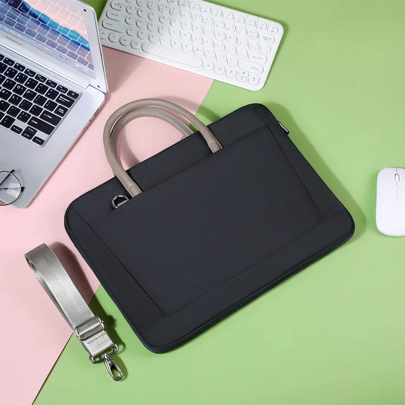 Xianghui Wholesale Printed Logo Laptop Waterproof Briefcase Tote Bags