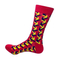 Xianghui Fashion Crazy Athletics Over The Calf Mens Sports Socks