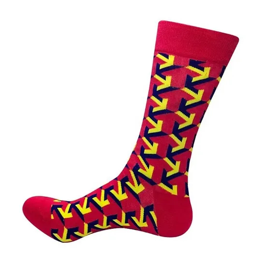Xianghui Fashion Crazy Athletics Over The Calf Mens Sports Socks