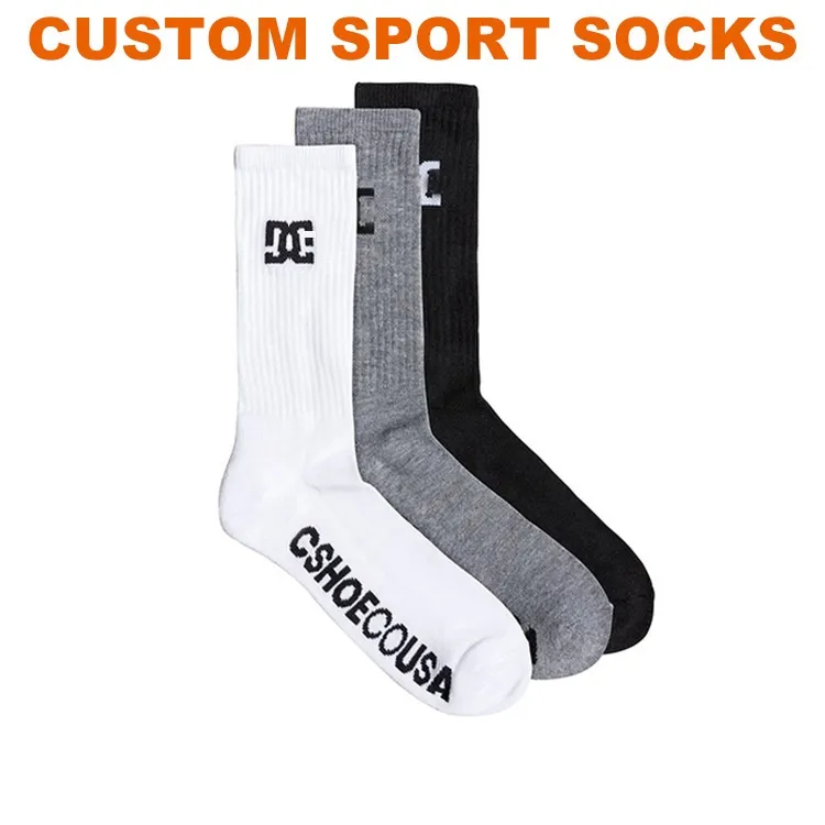 Xianghui Designer Sport Anti Slip Basketball Athletic Customized MID Length Sports Socks