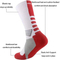 Xianghui Custom Logo Designer Sport Socks Anti Slip Basketball Athletic Socks
