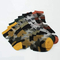 Xianghui Women's Novelty Lace Through Camouflage Pattern Ankle Sock