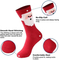 Xianghui Women's Novelty Christmas Themed New Year Red Lovely Socks