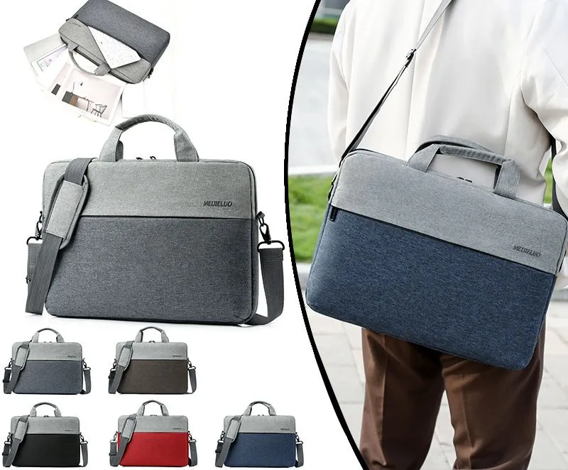 Xianghui Business Multifunctional Commuting Shoulder Crossbody Bag for Men 15.6-Inch Laptop