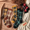 Xianghui Can Custom Logo Women Colorful MID Socks Women 100 Cotton