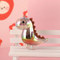 Xianghui Wholesale Translucency Dinosaur Acrylic Pendant Ornaments Colourful Key Decorations