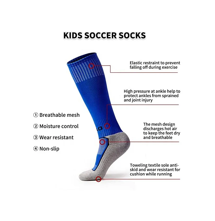 Xianghui Custom Knee High 20-30 Mmhg Cycling Athletic Compression Socks