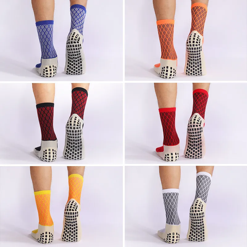 Hot Selling Breathable High Quality Logo Compression Football Grip Socks