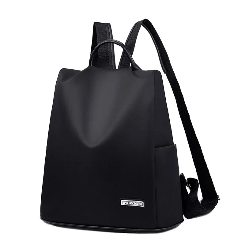 Xianghui New Wave Korean Joker Shoulder Slung Fashion Soft Leather Backpack