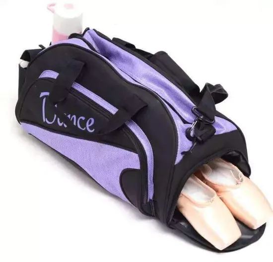 Xianghui Ballet Dance Duffel Bag for Girls Women Gymnastic Bag Carry-on Luggage