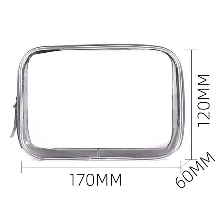 Xianghui Custom Logo Waterproof Multifunctional PVC Cosmetic Bag Travel Transparent Makeup Bag