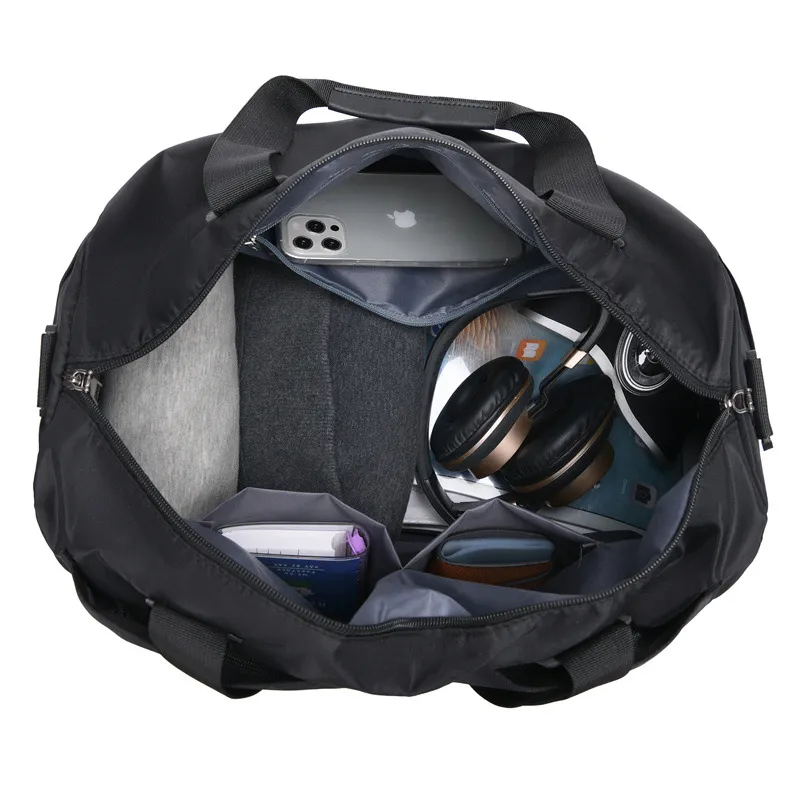 Xianghui Custom Logodry and Wet Separation Sports Crossbody Duffle Travel Bag