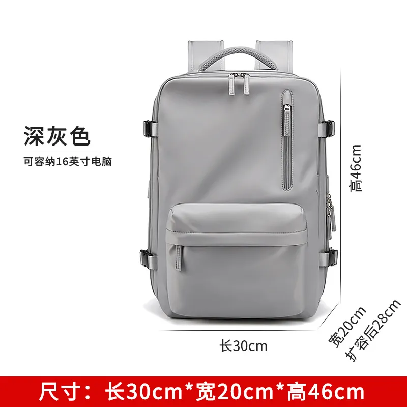 Xianghui Travel Business Leisure Laptop Bag Backpack with Belt for Men