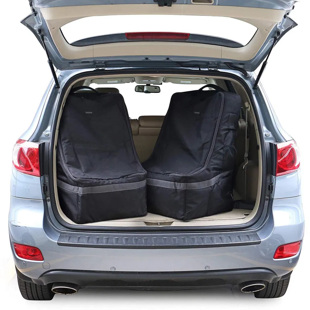 Heavy-Duty Black Car Seat Travel Bag Padded Airplane Car Seat Cover with Shoulder Strap for Airport Travel