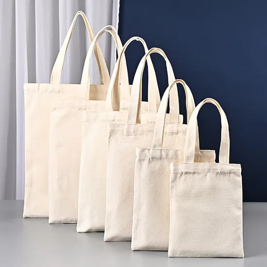 Xianghui Custom Logo Canvas Tote Gift Promotion Shopping Bags