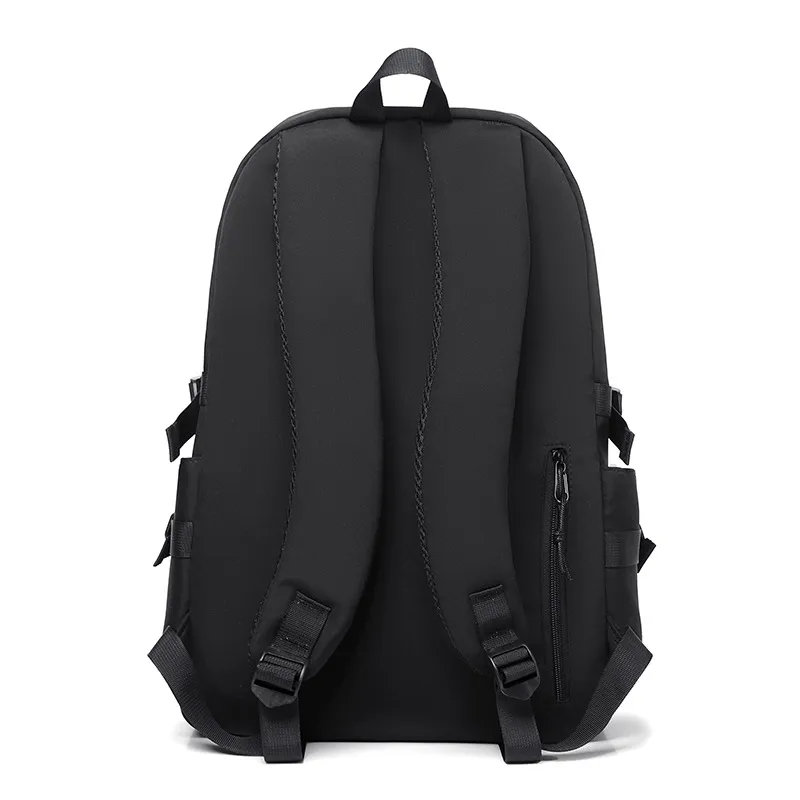 Xianghui Can Made New Load Reduction Schoolbag Male and Female College Students Large Capacity Polyester Backpack