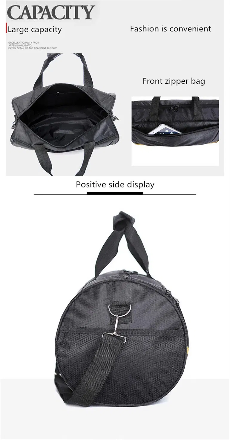 Xianghui Waterproof Custom Logo Outdoor Exercise Yoga Travel Gym Bag