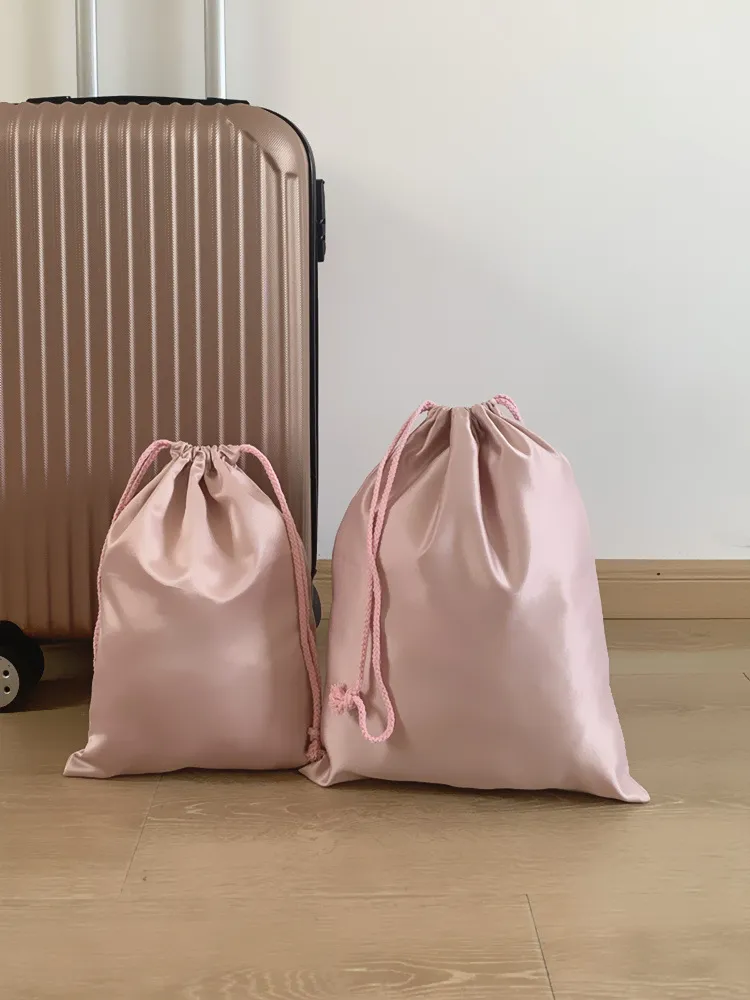 Xianghui Drawstring Storage Bag Travel Clothes Underwear Sorting Organizer Bag Dustproof Bag Underwear Socks Shoes Pouch
