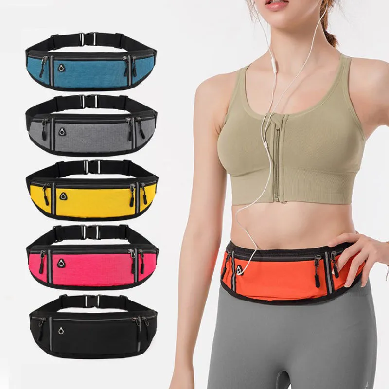 2023 New Trend Customize Hiking Traveling Bags Sport Running Outdoor Practical Adjusted Waist Bag