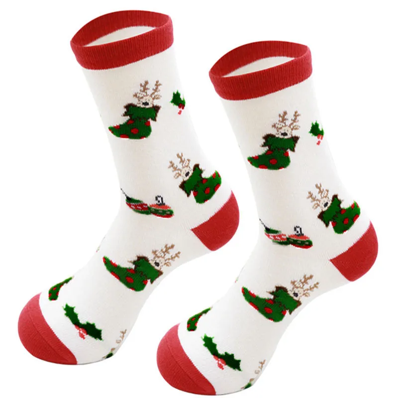 Xianghui New Women's Socks Personality Socks Christmas