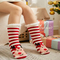 Xianghui Coral Fleece Floor Adult Yarn Autumn Winter Warm Home Pregnant Socks
