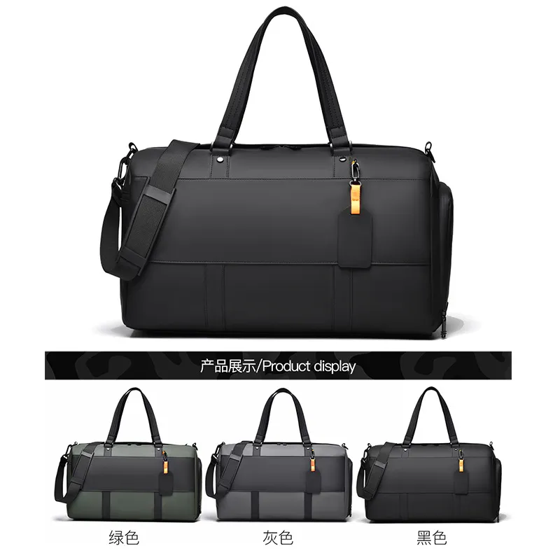 Xianghui Business Travel Bag Waterproof Wet Dry Separate Travel Training Bag Hand Carry Luggage Sports Gym Bag
