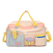 Xianghui Casual Sports Gym Bag Women Unique Niche Large Capacity Short Trip Storage Luggage Bag Dopamine Tote Travel Bag