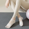 Xianghui Sweat Wicking Pilates Cotton Non-Slip Floor Toe Low-Cut Sport Yoga Socks