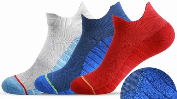 Xianghui Men's Women's Sports Padded Cotton Towel Bottom Basketball Socks