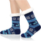 Xianghui Women Fluffy Christmas Unisex Novelty Hosiery Snow Winter Socks for Men