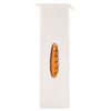 Reusable Baguette Bread Bag, Canvas Cotton Drawstring Pouch for French Baguettes, Eco-Friendly Bread Storage Bag