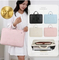 Xianghui Waterproof Women's PU Briefcase Simple Solid Color Laptop Inner Bag