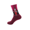 Xianghui Womens Famous Painting Art Printed Funny Novelty Casual Cotton Crew Socks