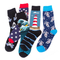 Xianghui 40 Colors Creative Custom Cotton Popular Logo Men Women Socks