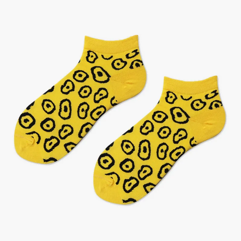Xianghui Wholesale Breathable Women Fashion Ankle Happy Socks for Adults