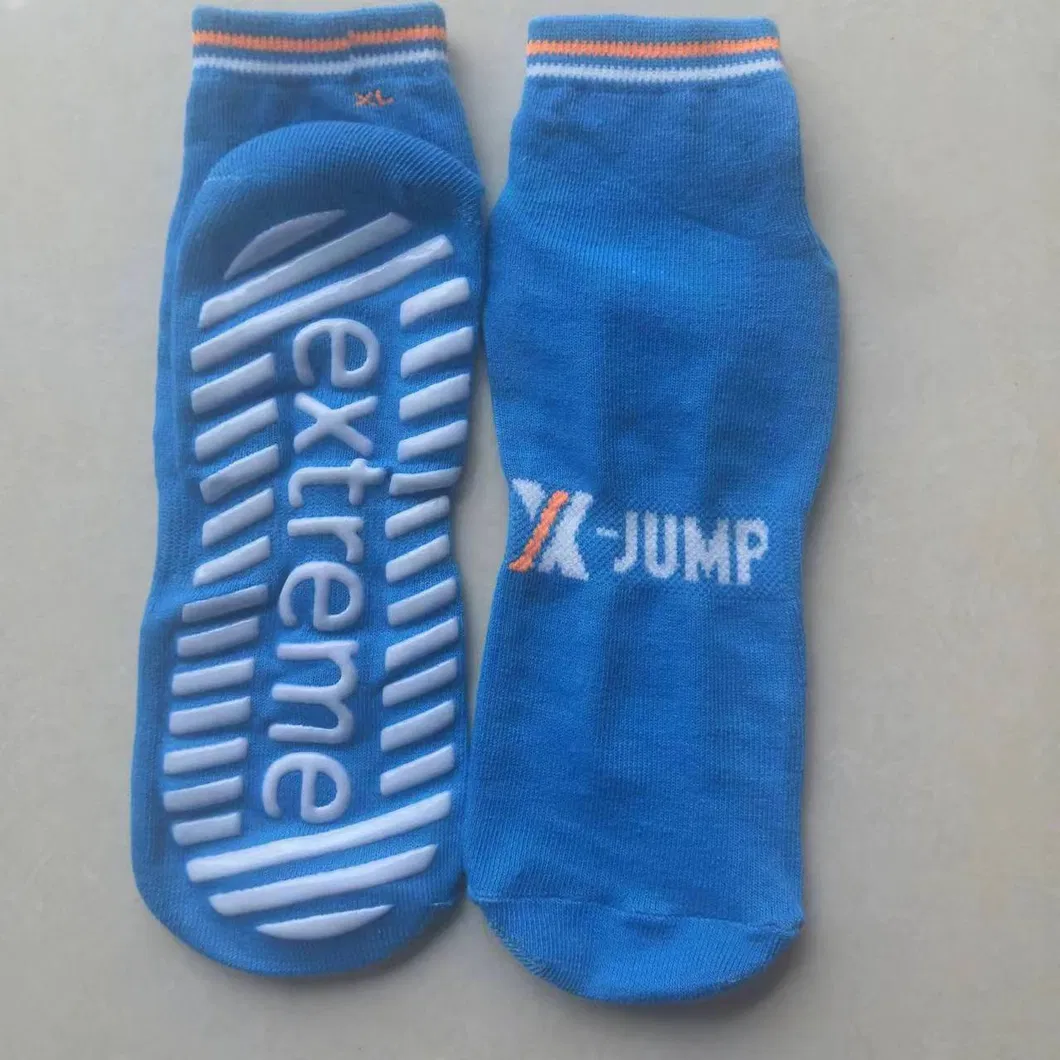 Wholesale Trampoline Non-Slip Floor Socks Baby Early Education Adult Yoga Socks