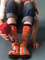 Xianghui Wholesale Custom Funny Dress Beer Face Bear Cheese Socks