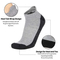 Xianghui Custom Logo Design Cotton Running Outdoor Knitted Recycled Socks